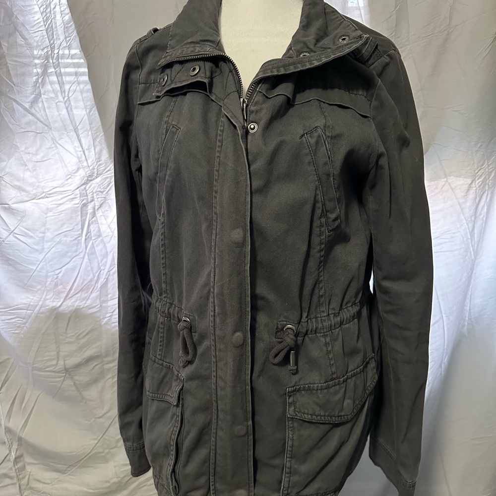 Women's Aeropostale Gray Fall Jacket size medium